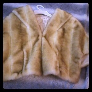 Faux Fur Cover/Coat for gowns and dresses